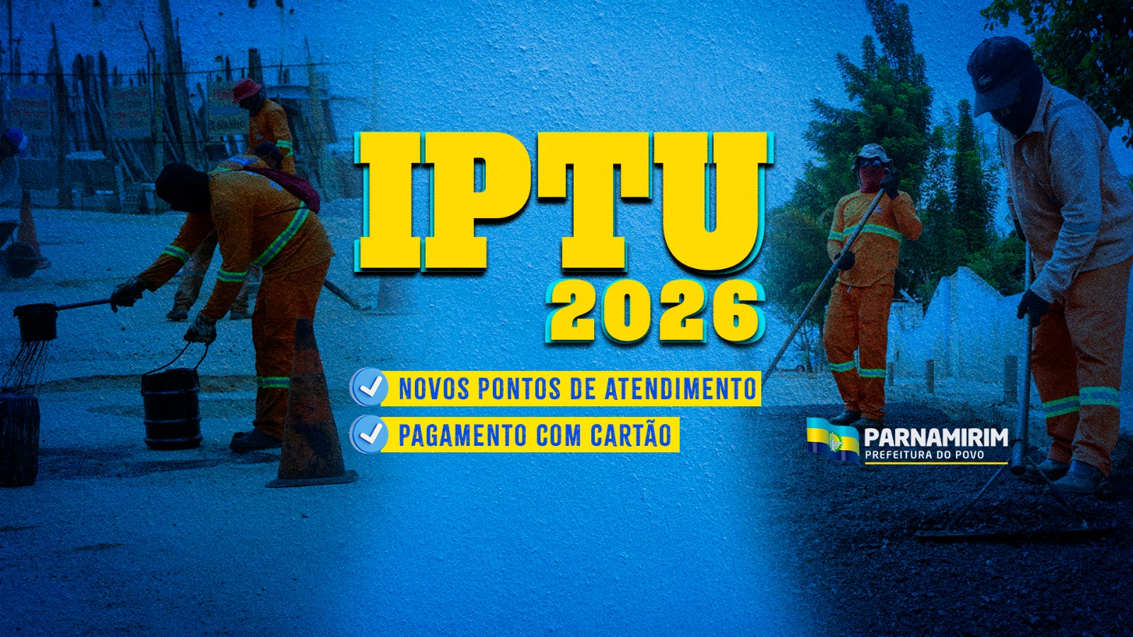 Prefeitura moderniza serviços e amplia locais de pagamento do IPTU