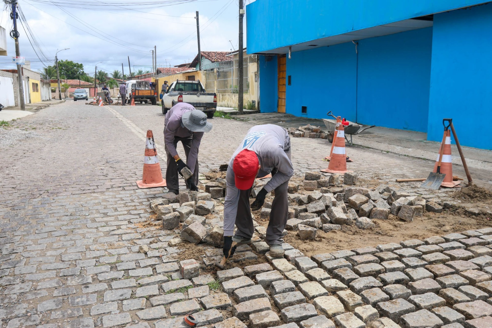 Gestão avança com operação tapa-buracos no município