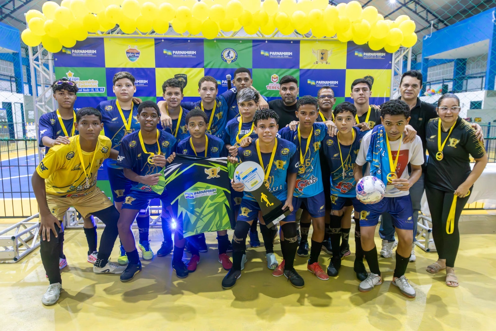 Liga Parnamirim de Talentos encerra competição com grandes finais no Ginásio de Passagem de Areia