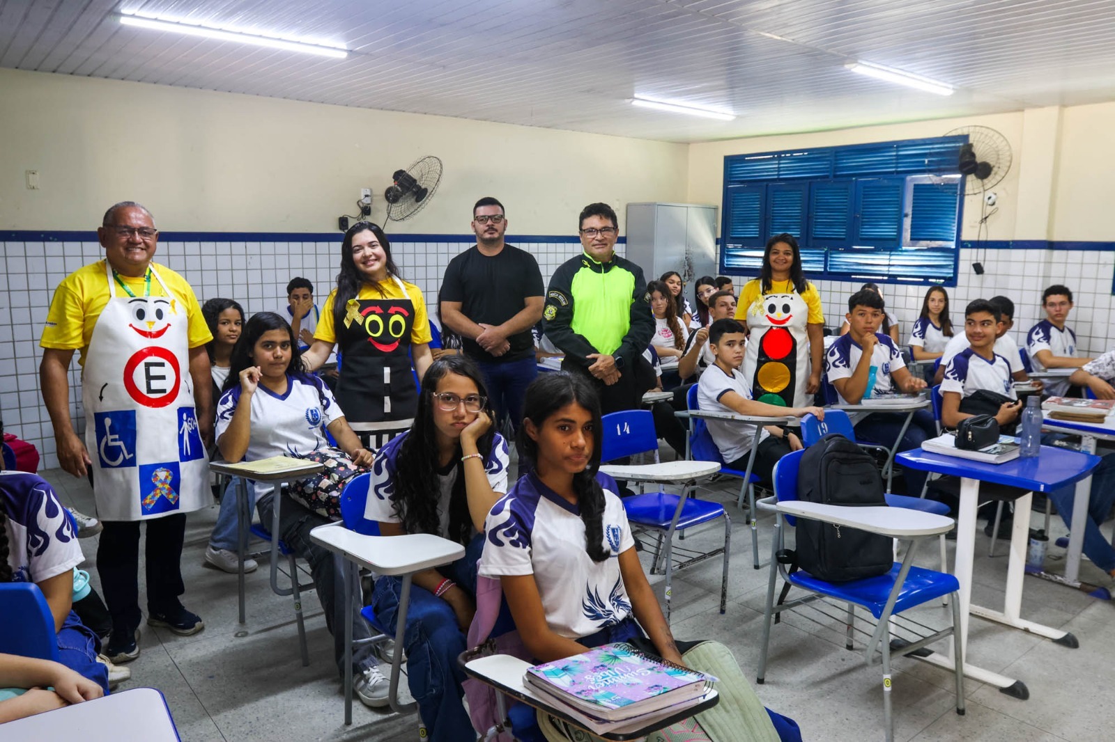 Projeto Educando no Trânsito leva conscientização para estudantes da rede municipal
