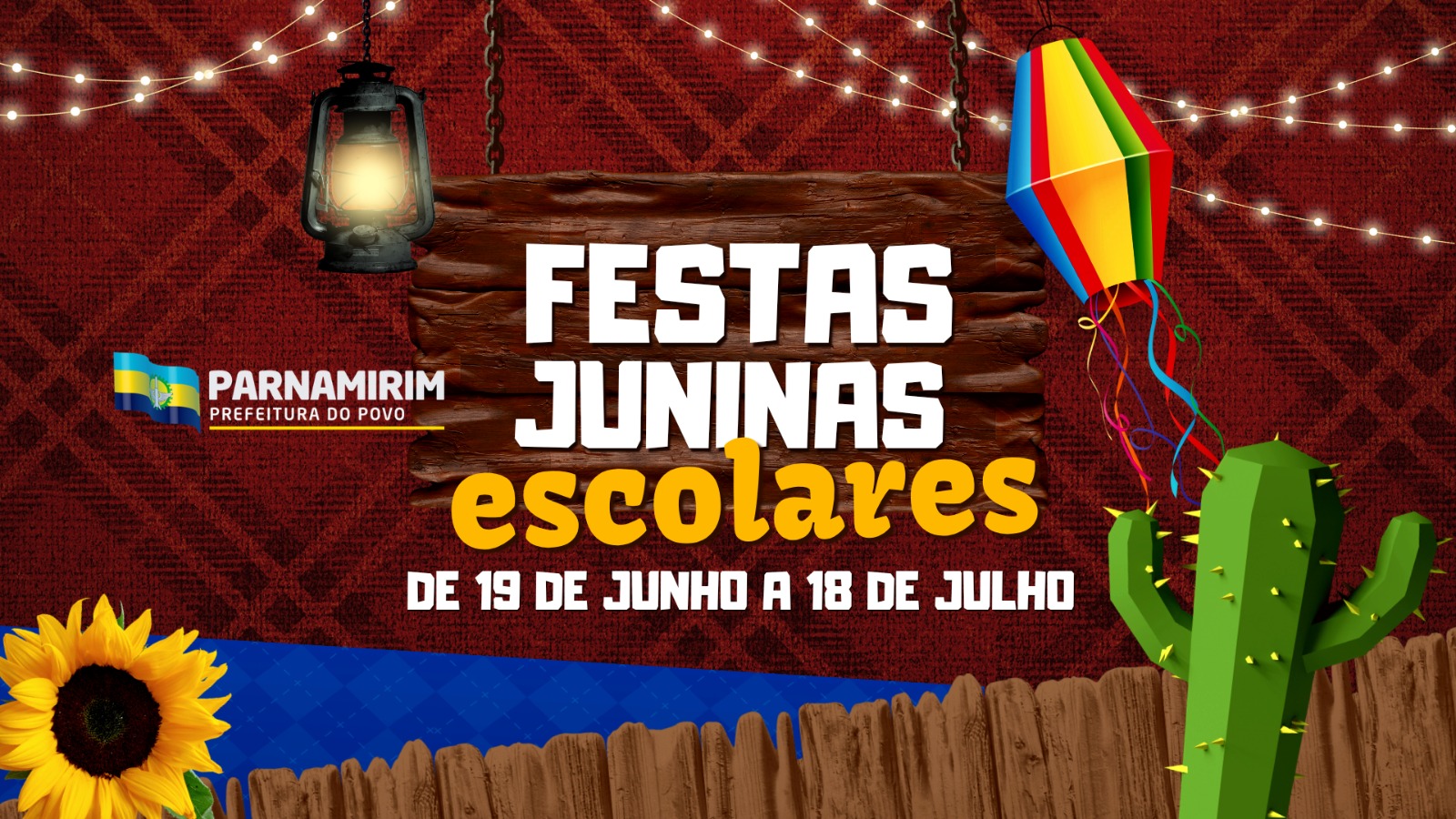 Parnamirim leva o clima junino às escolas da rede municipal