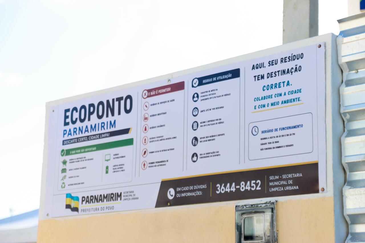 Prefeitura inaugura o primeiro Ecoponto da cidade